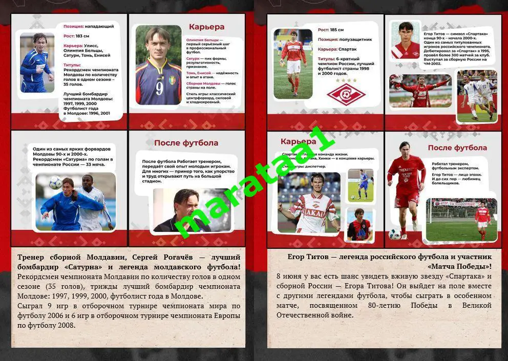 Легенды российского и молдавского футбола «Матч Победы» 8.06.2025 Мытищи НЕОФИЦ 5