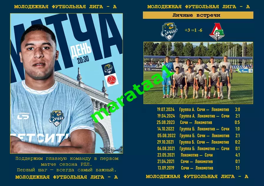 фк Сочи-м Сочи - Локомотив-м Москва 15 тур МФЛ-лига А 18.07.2025 5
