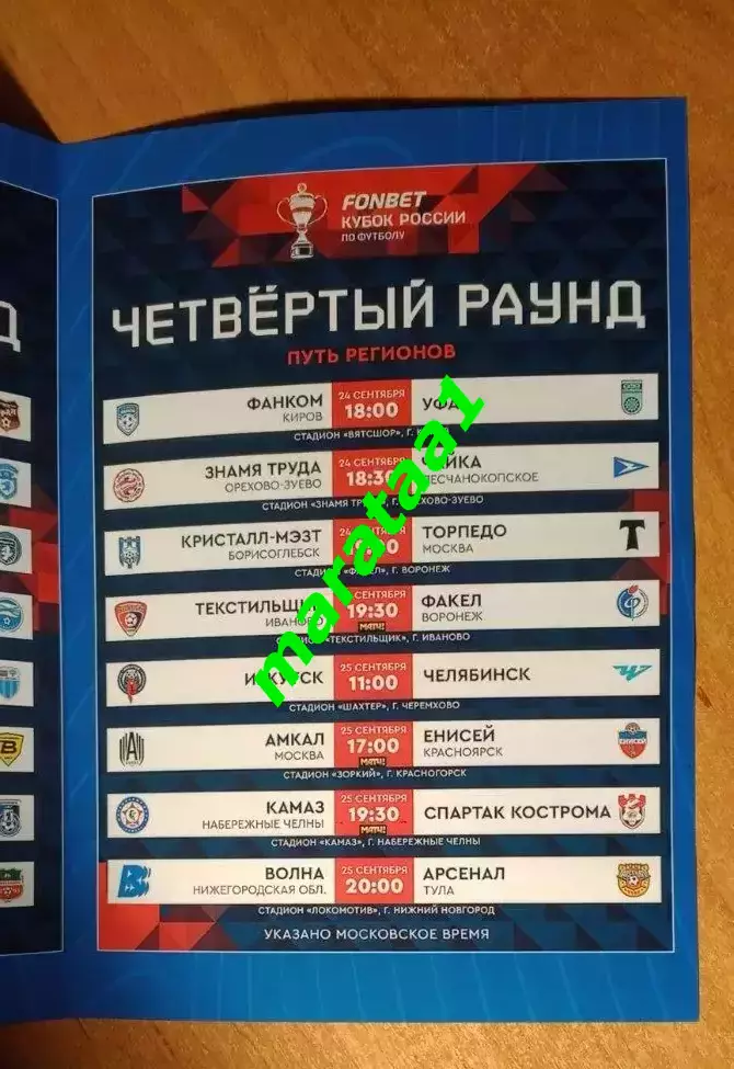 Волна Нижегородская область - ПФК Арсенал Тула Путь регионов 25 сентября 2025/26 2