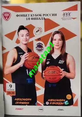 Энергия Иваново - Ника-Лузалес Сыктывкар 09.10 2025 1/8 финалаКубка России