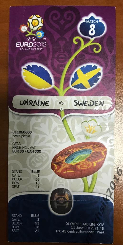 Украина - Швеция