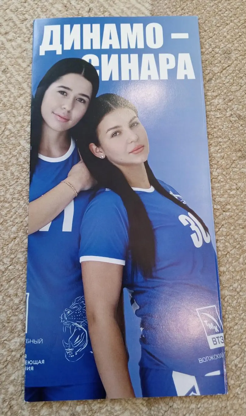 Программка к матчу гандбольных команд Динамо-Синара-Университет 11.2024