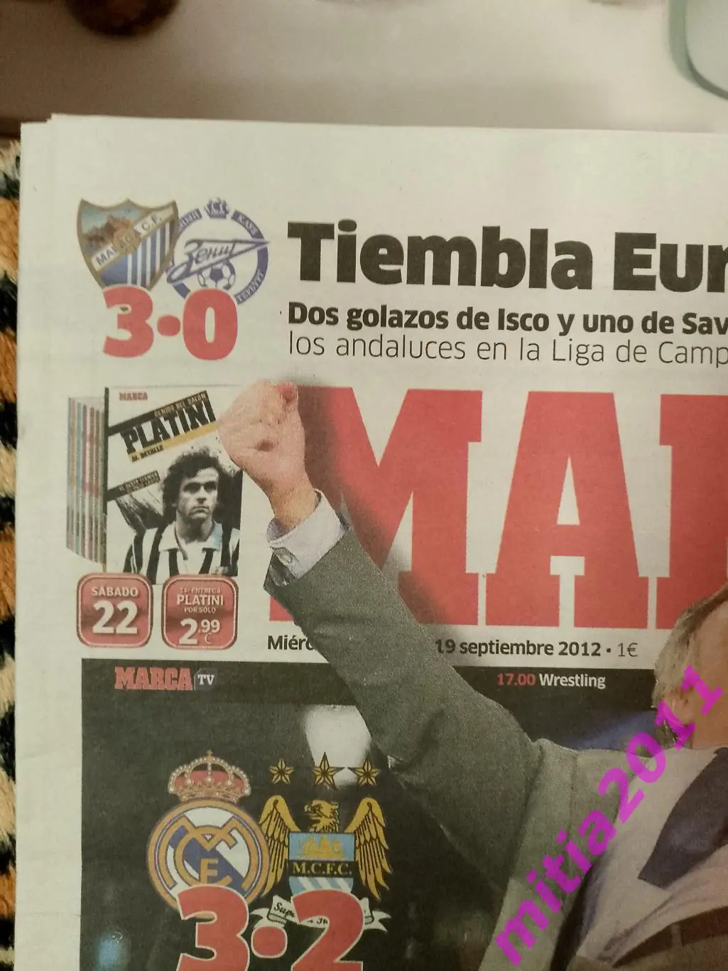 Малага (Испания) - Зенит (Санкт-Петербург, Россия) (18.09.2012) 1