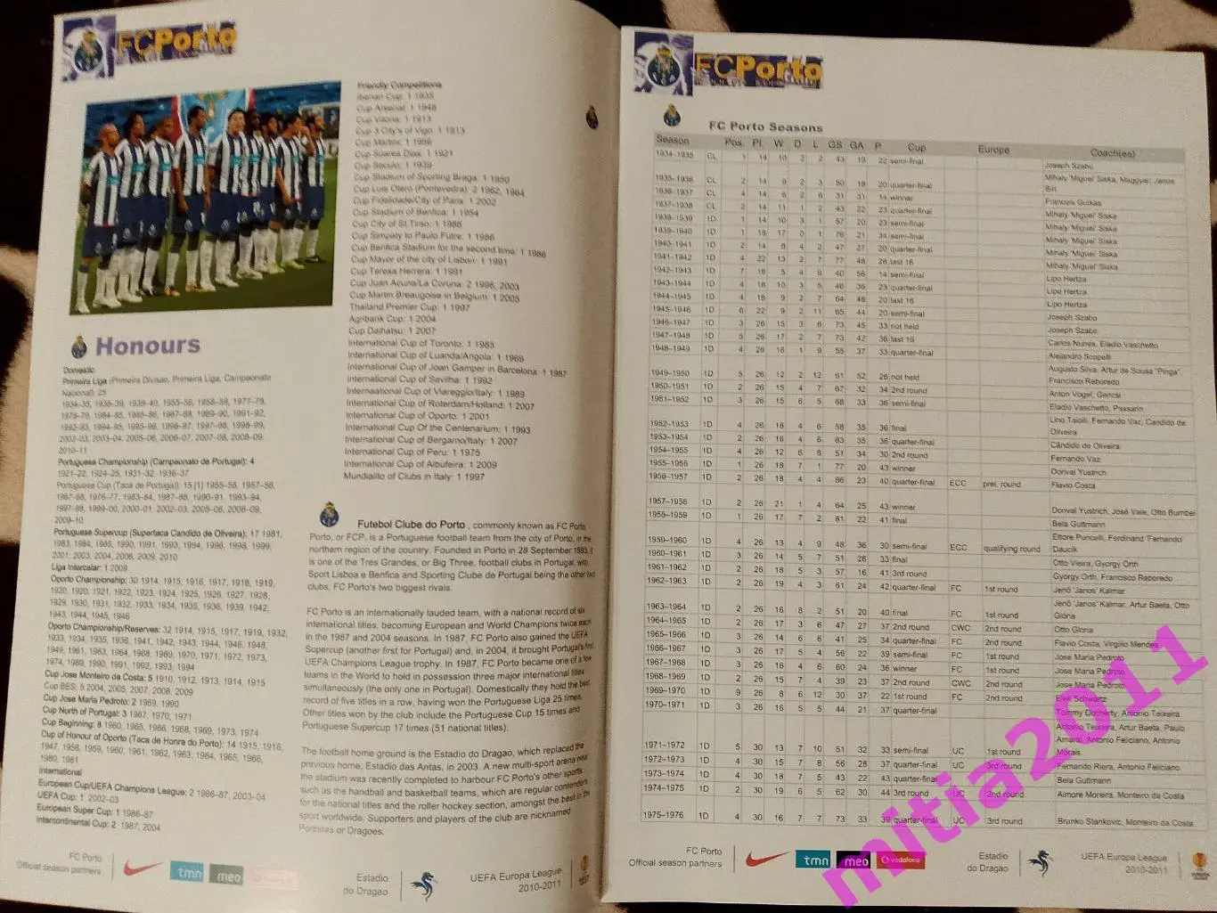 Порту (Португалия) - Спартак (Москва, Россия) (07.04.2011) 1