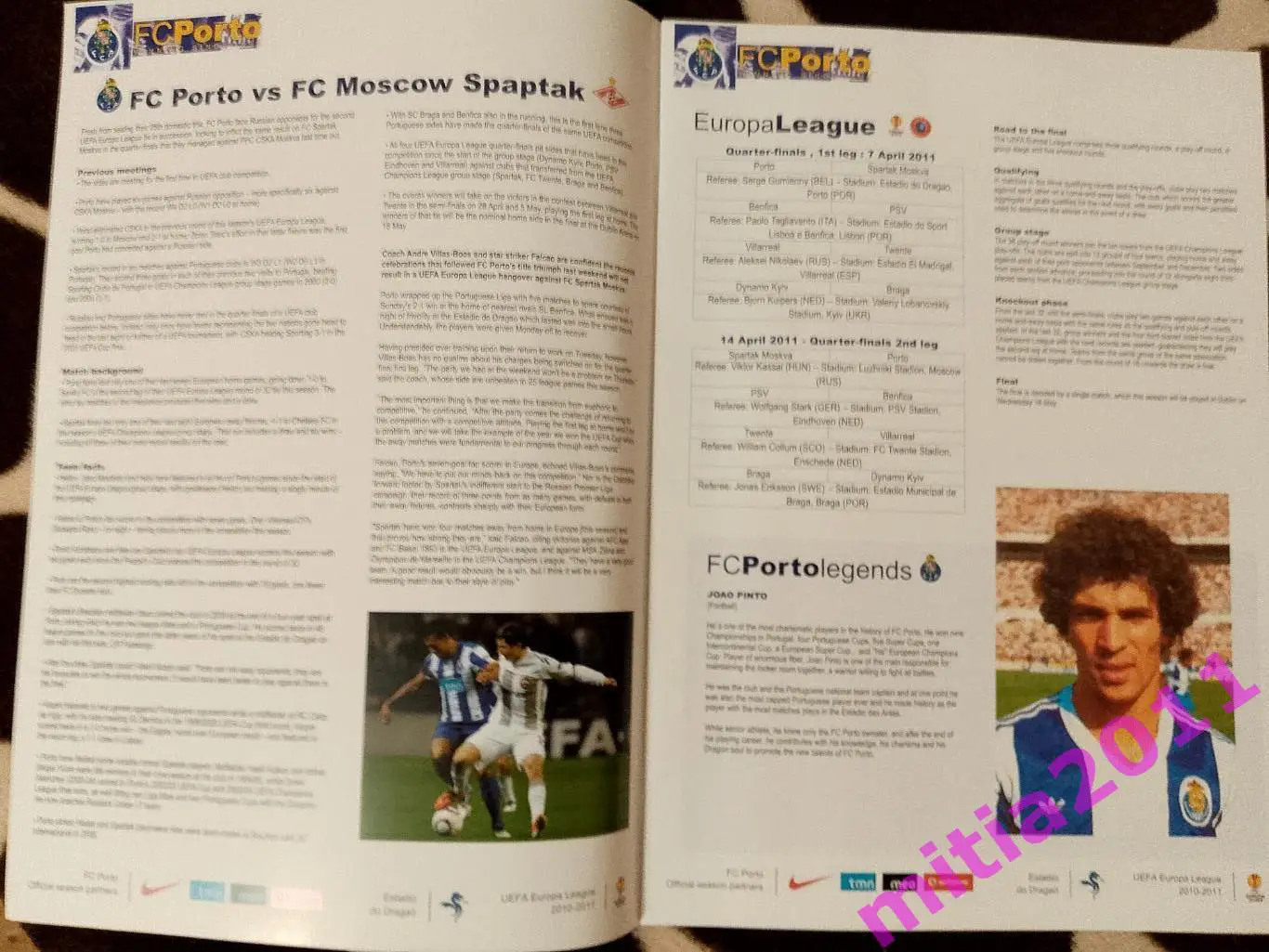 Порту (Португалия) - Спартак (Москва, Россия) (07.04.2011) 2