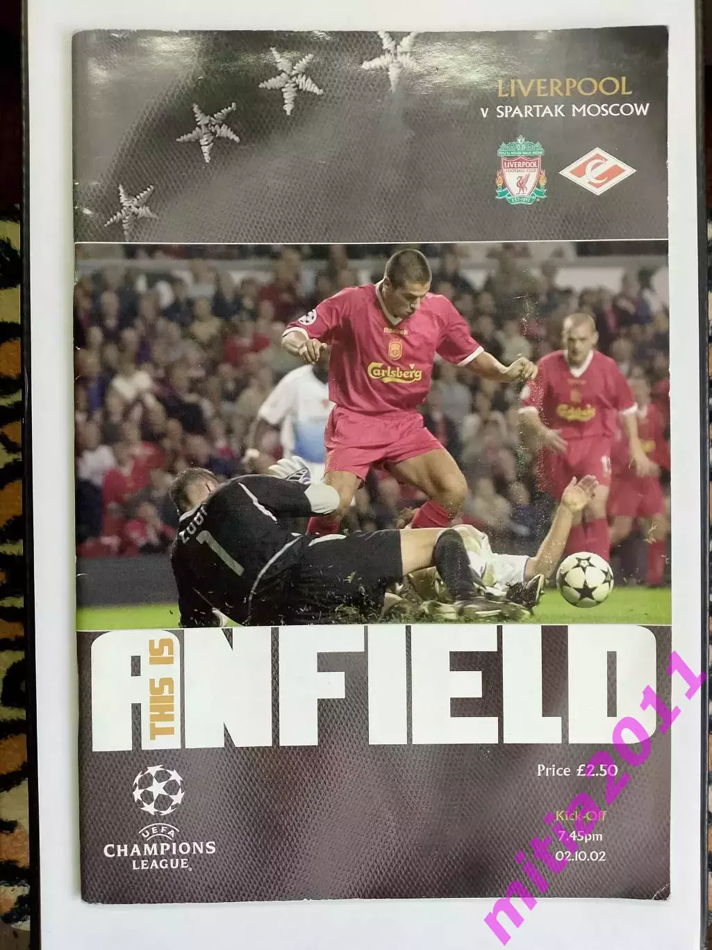 Ливерпуль (Англия) - Спартак (Москва, Россия) (02.10.2002) 1