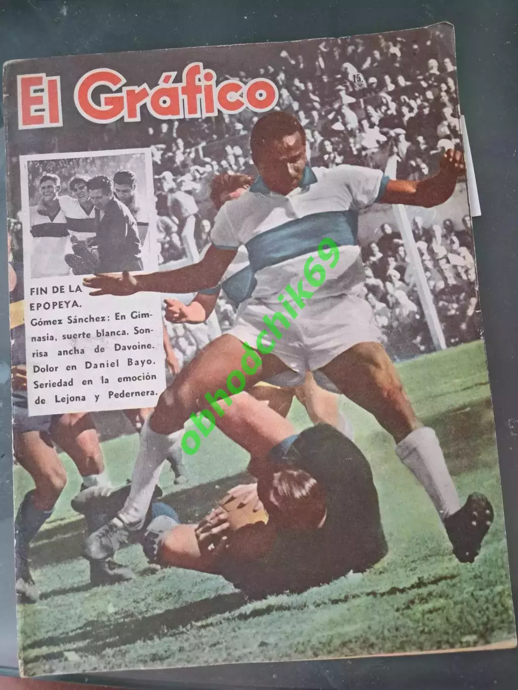 Журнал El Grafico Аргентина N2246 _Октябрь 1962 1