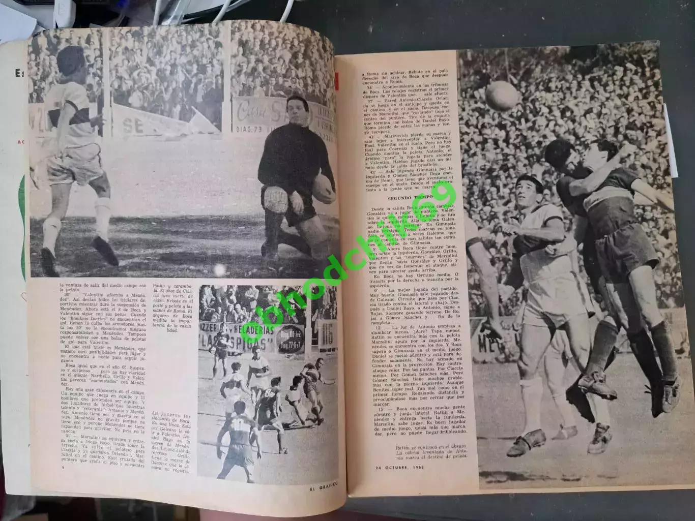 Журнал El Grafico Аргентина N2246 _Октябрь 1962