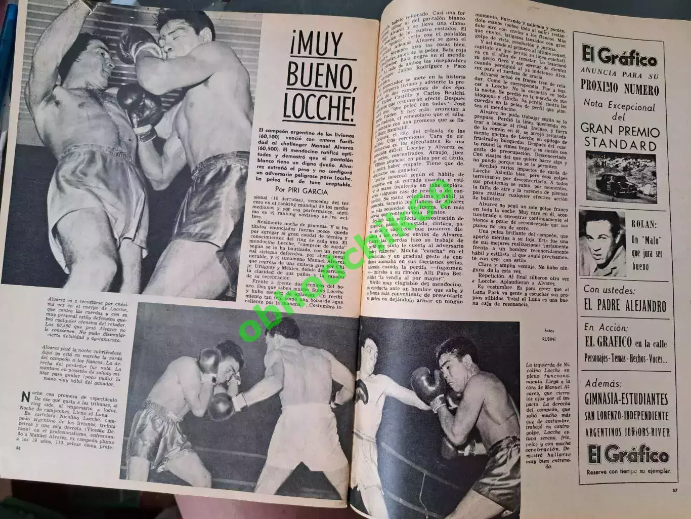 Журнал El Grafico Аргентина N2246 _Октябрь 1962 5