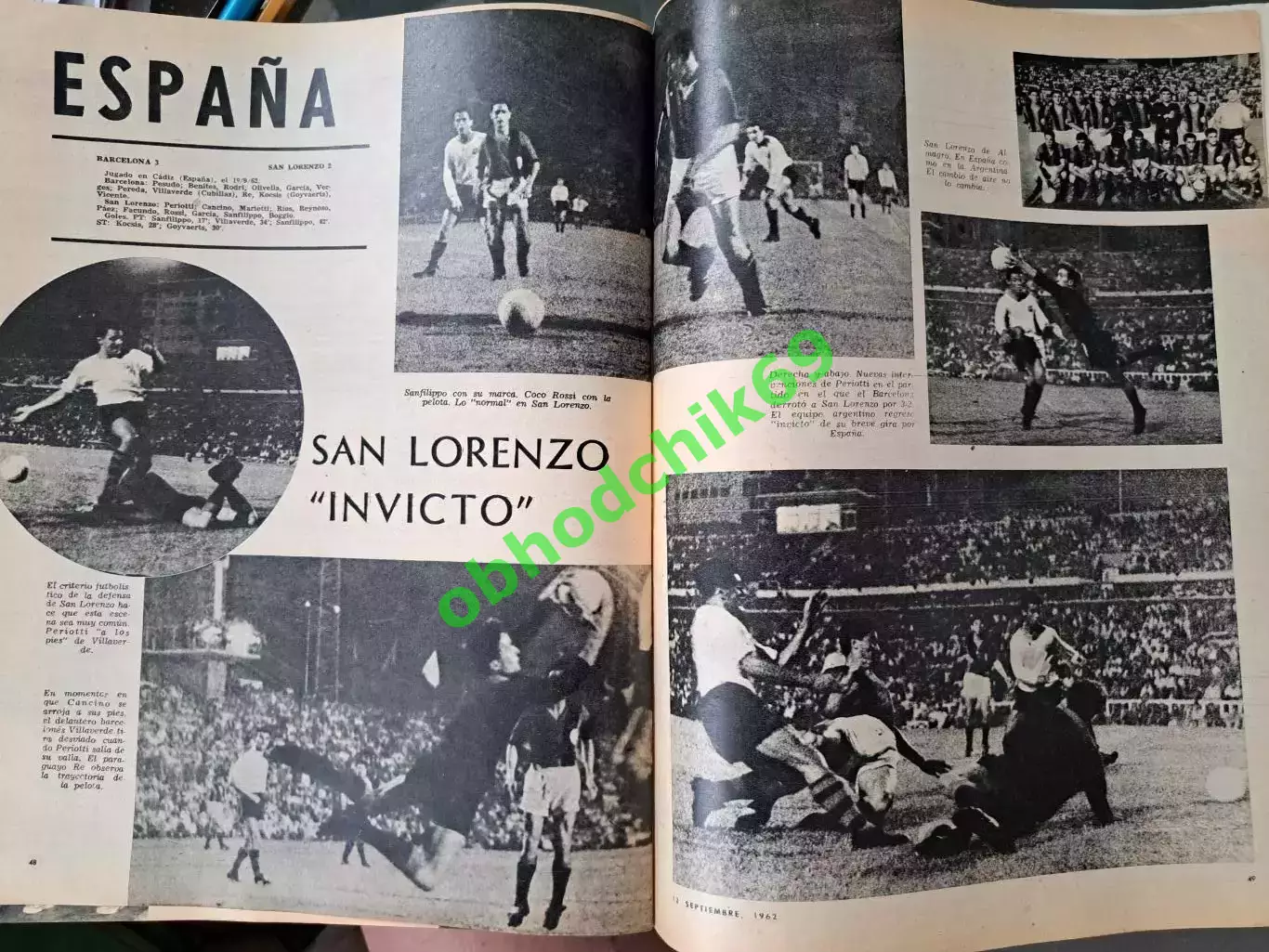 Журнал El Grafico Аргентина N2240 _Сентябрь 1962 5