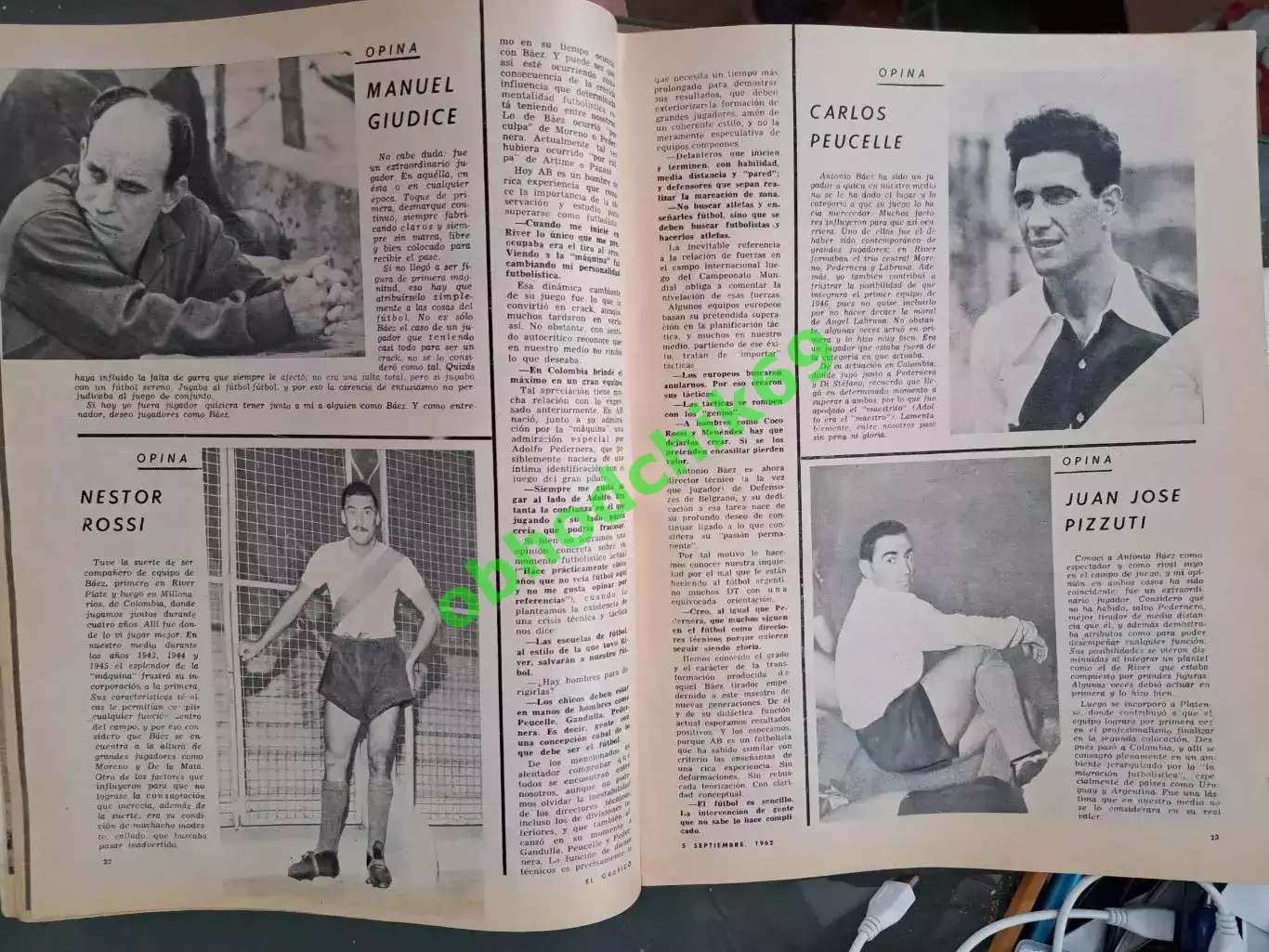 Журнал El Grafico Аргентина N2239 _Сентябрь 1962 3