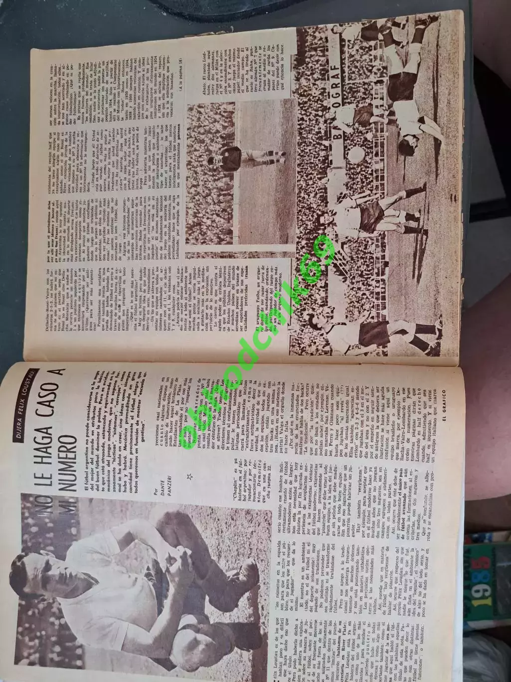 Журнал El Grafico Аргентина N2030 Август 1958 2