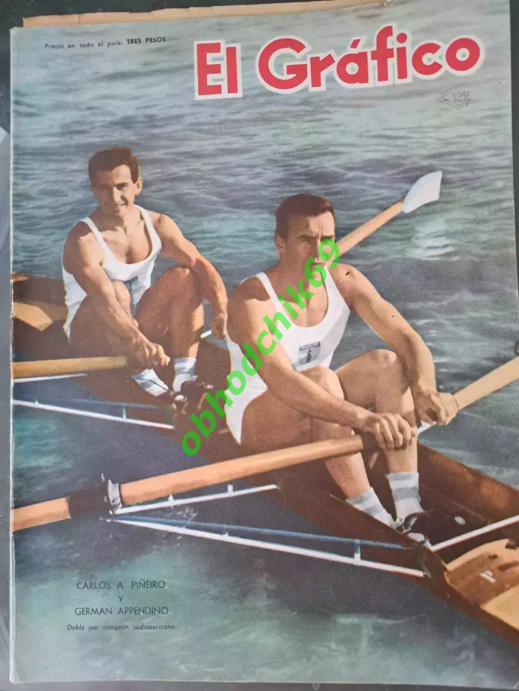 Журнал El Grafico Аргентина N2023 Июнь 1958