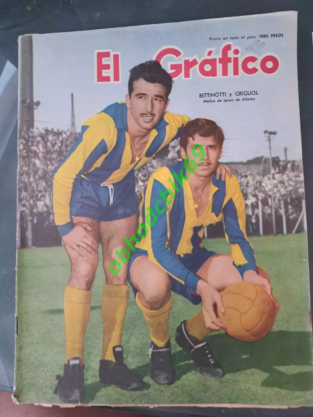 Журнал El Grafico Аргентина N2018 Май 1958