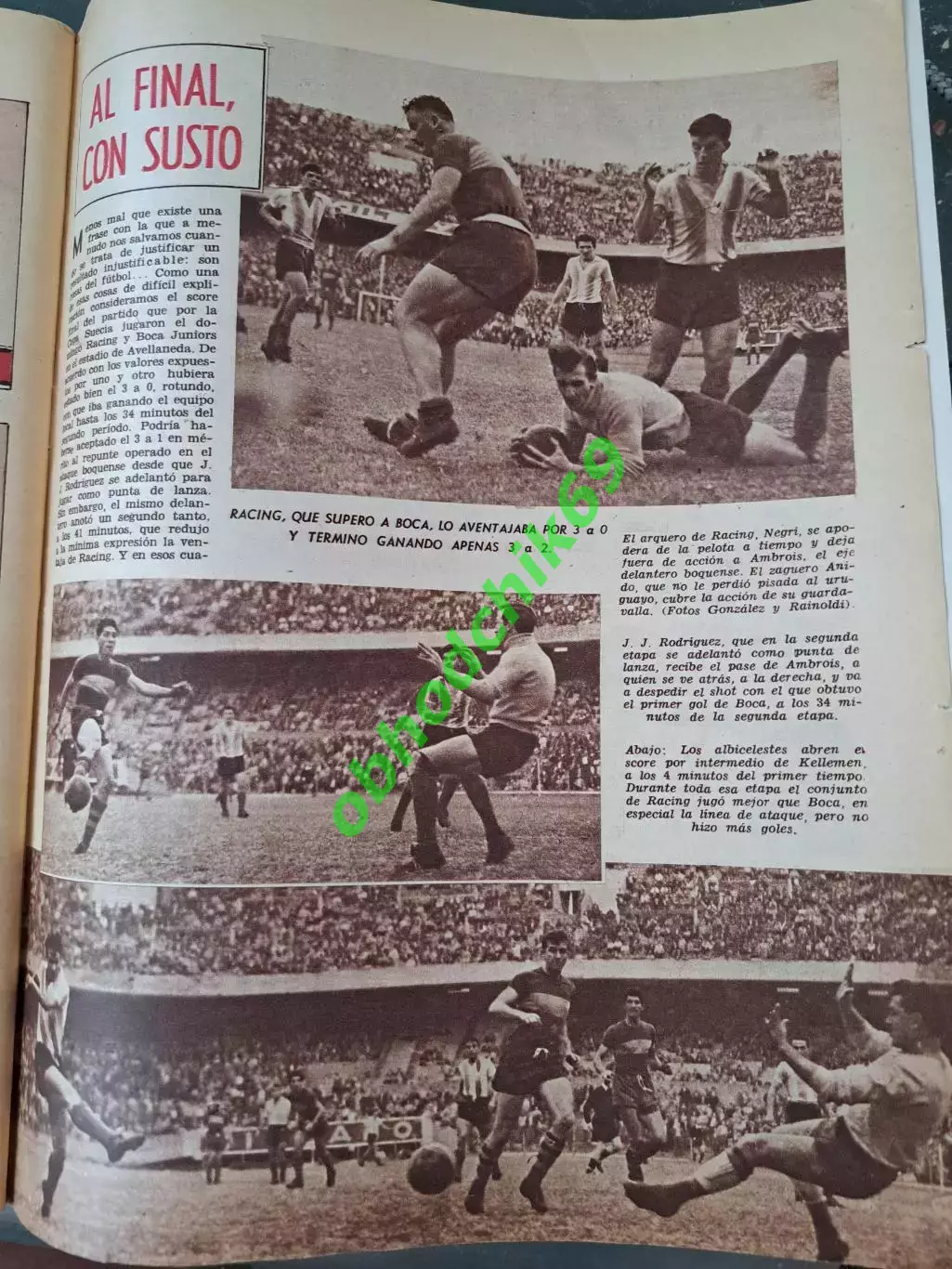 Журнал El Grafico Аргентина N2018 Май 1958 6