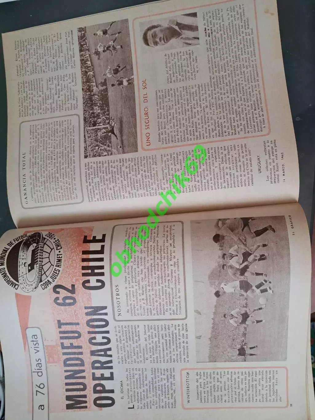 Журнал El Grafico Аргентина N2214 Март 1962 3