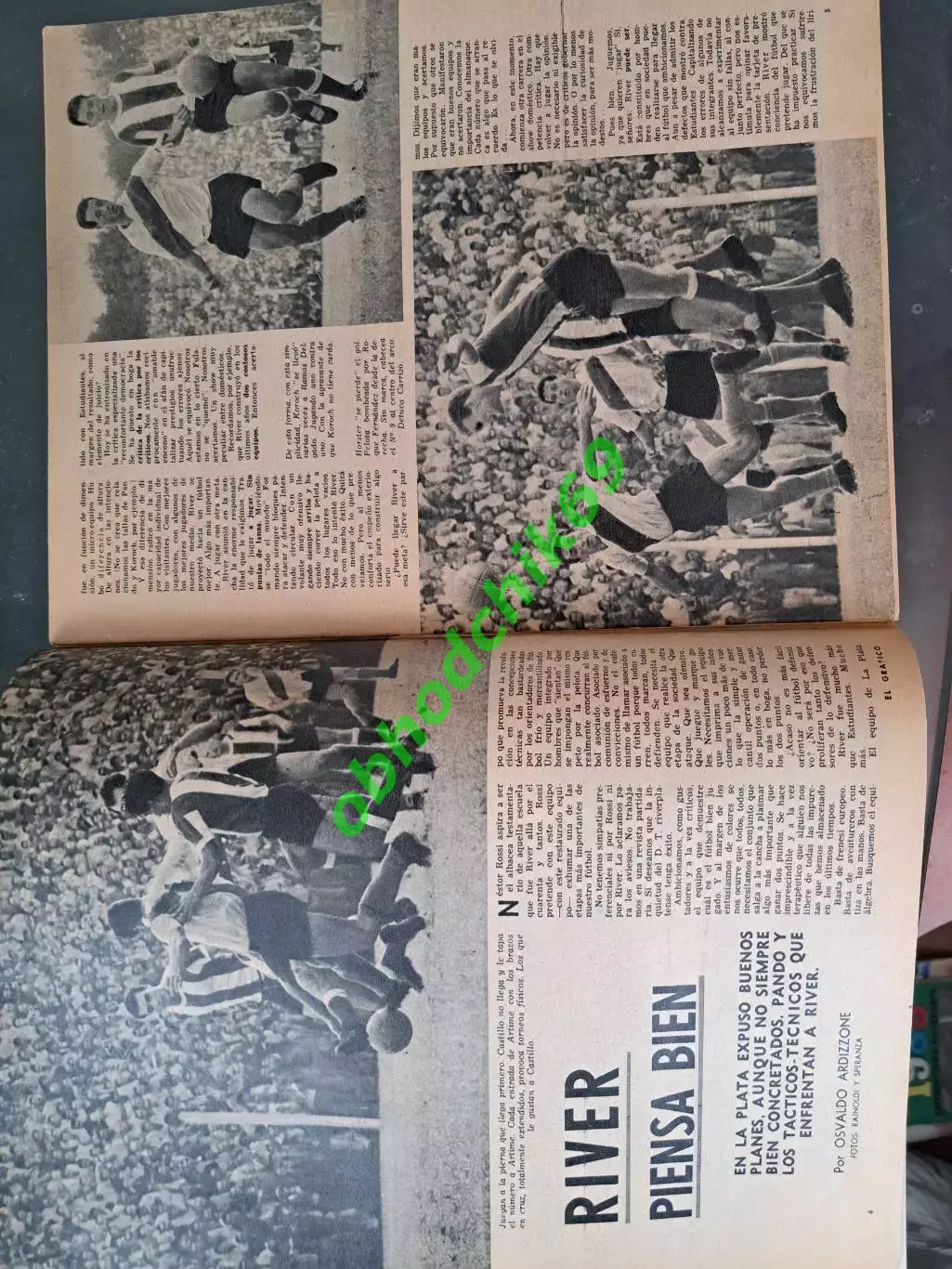 Журнал El Grafico Аргентина N2216 Март 1962 2