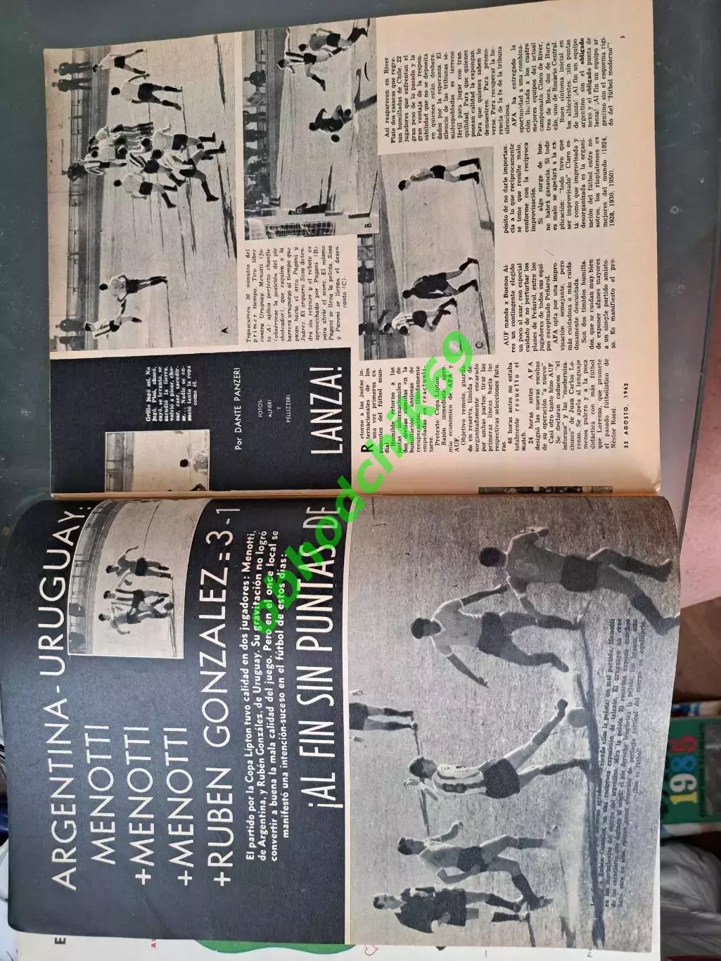 Журнал El Grafico Аргентина N2237 Август 1962 2