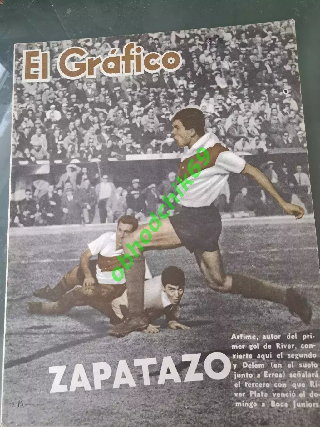 Журнал El Grafico Аргентина N2238 Август 1962