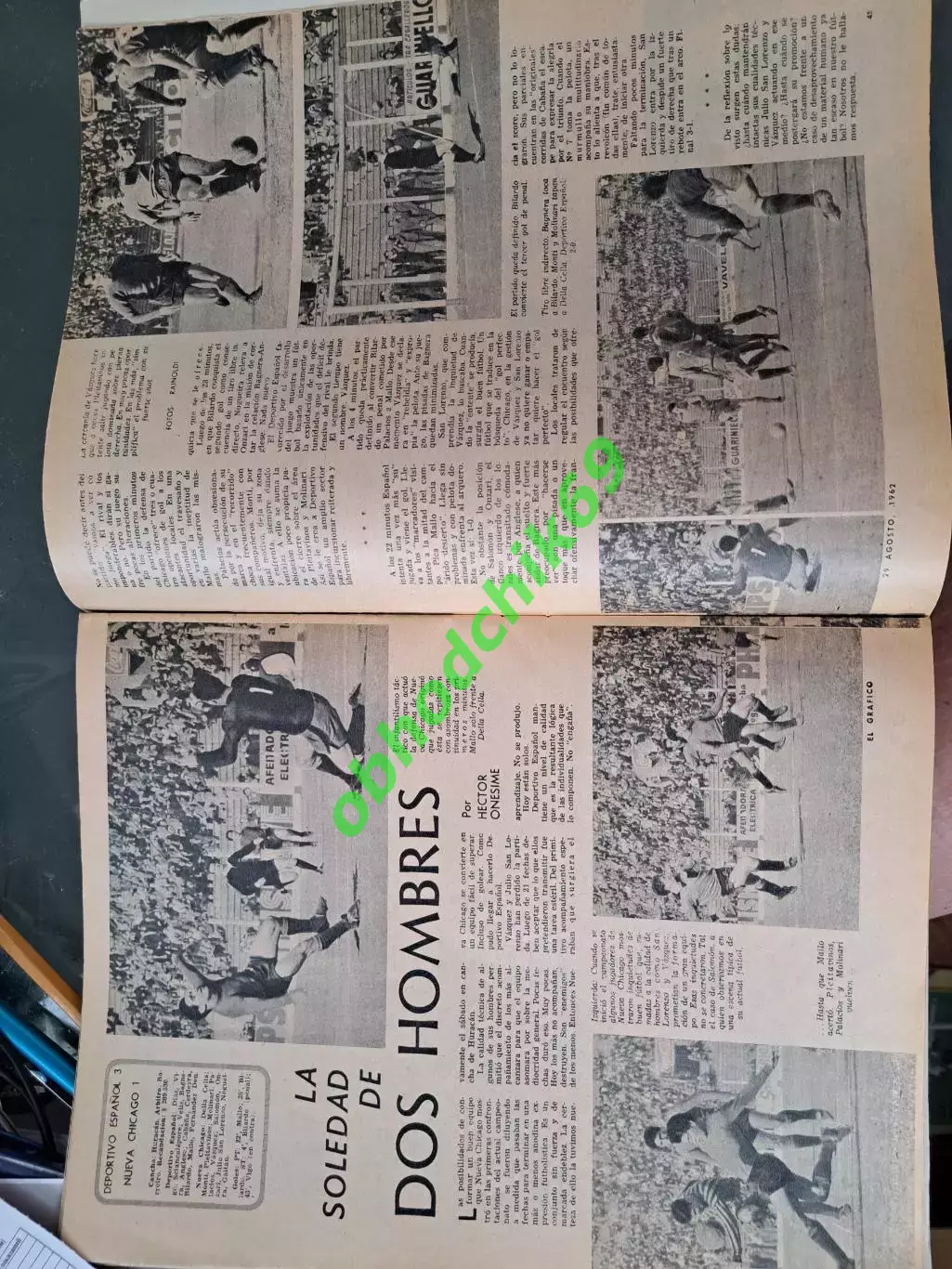 Журнал El Grafico Аргентина N2238 Август 1962 5