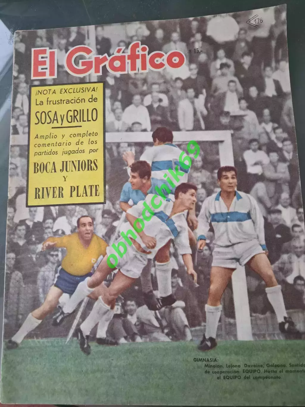 Журнал El Grafico Аргентина N2245 Октябрь 1962