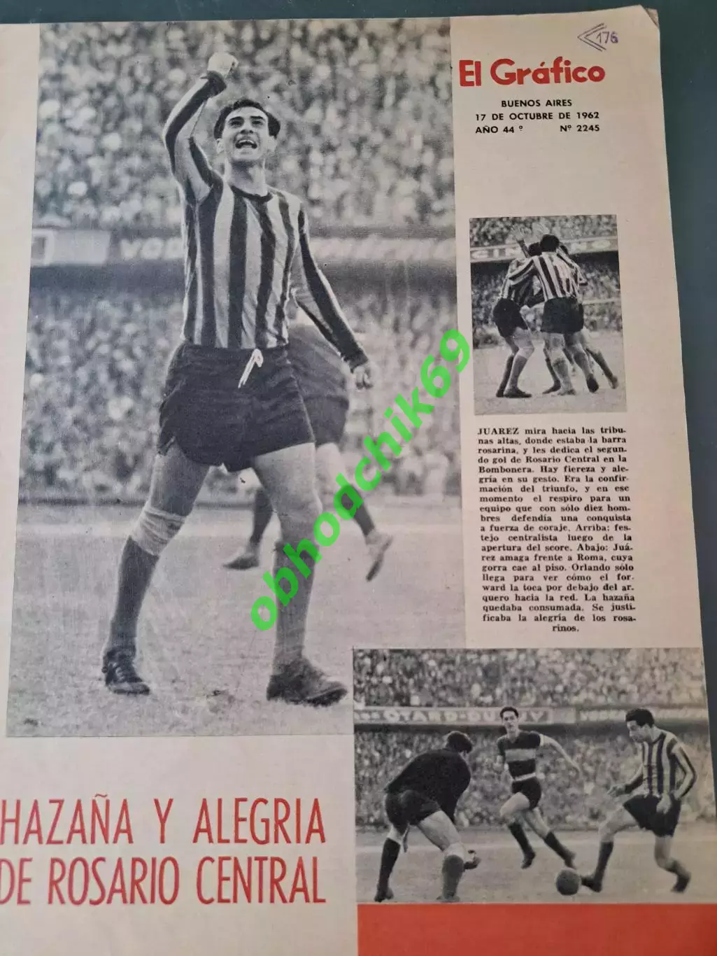 Журнал El Grafico Аргентина N2245 Октябрь 1962 1