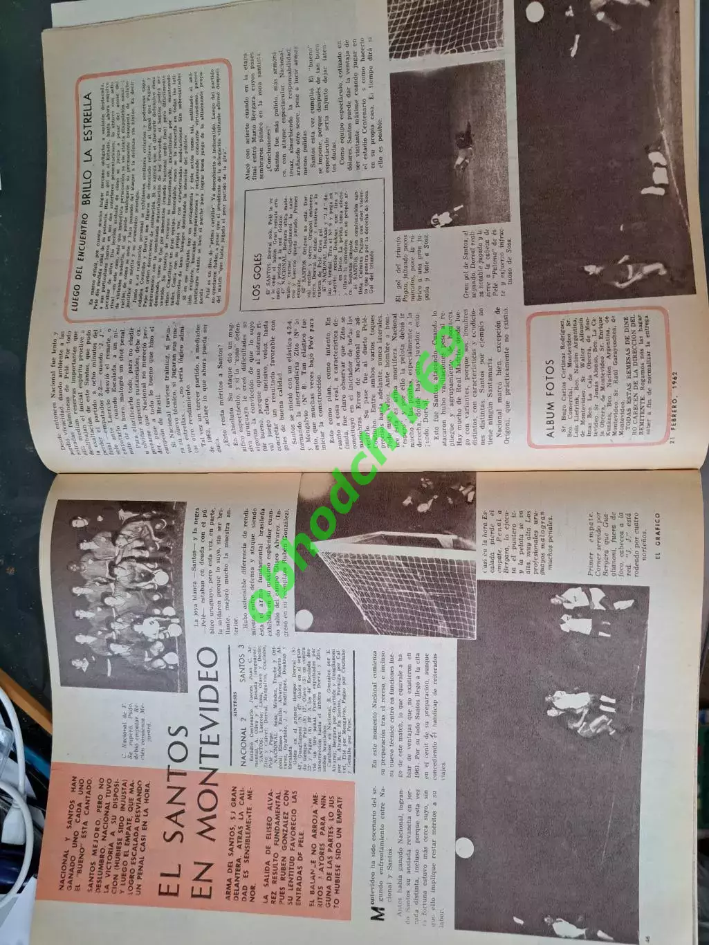 Журнал El Grafico Аргентина N2211 Февраль 1962 4