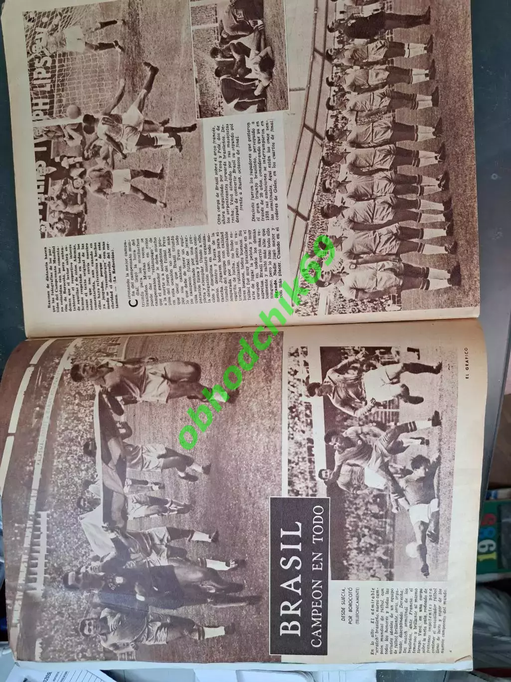 Журнал El Grafico Аргентина N2025 Июль 1958 2