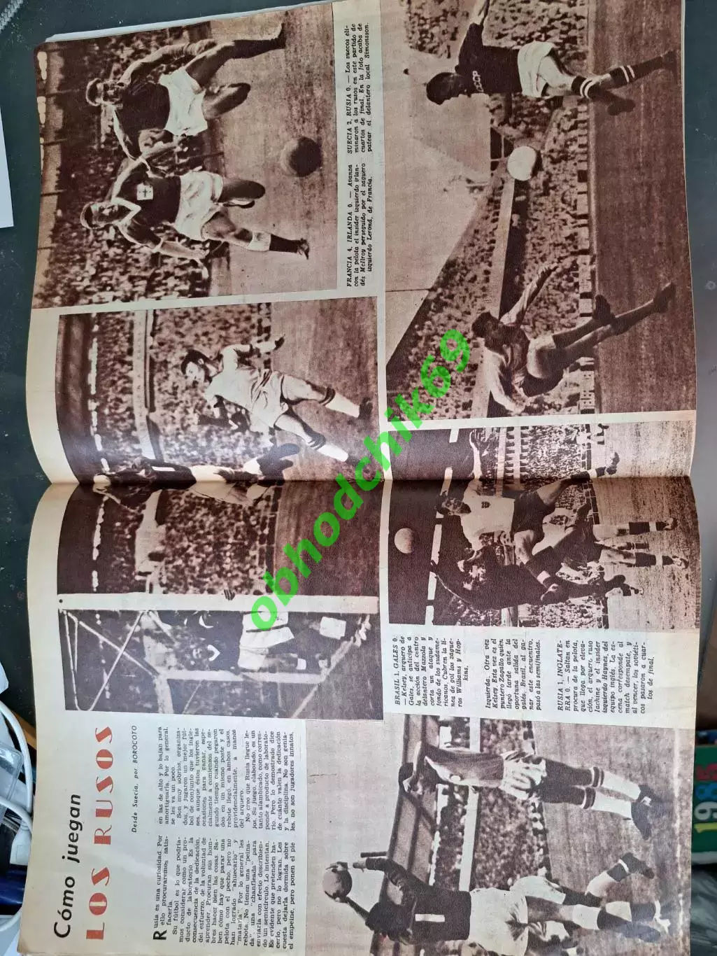 Журнал El Grafico Аргентина N2025 Июль 1958 6