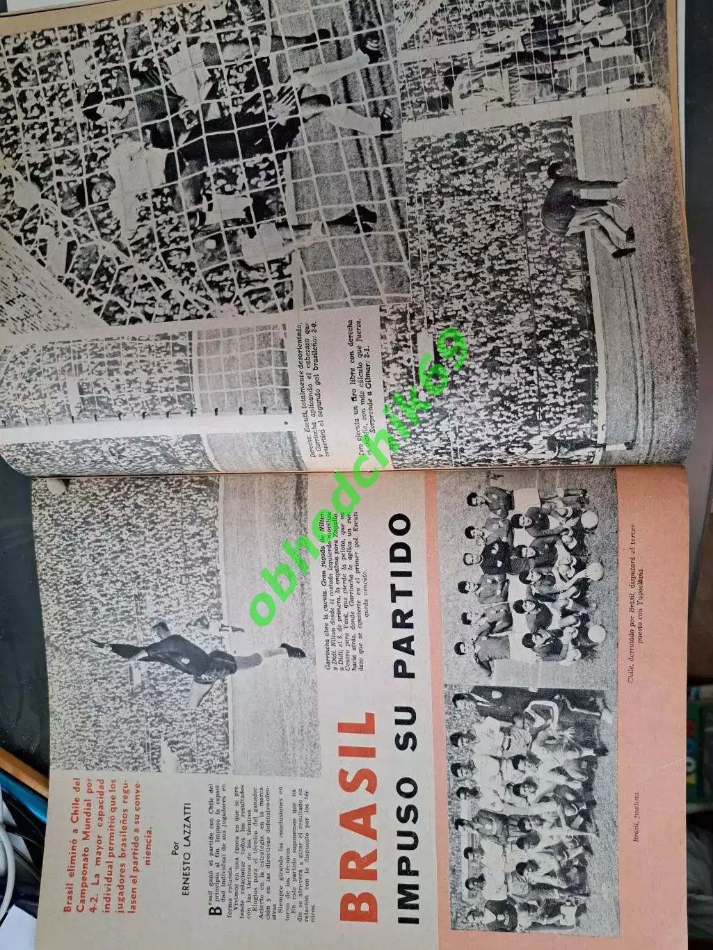 Журнал El Grafico Аргентина N2228 Июнь 1962 5