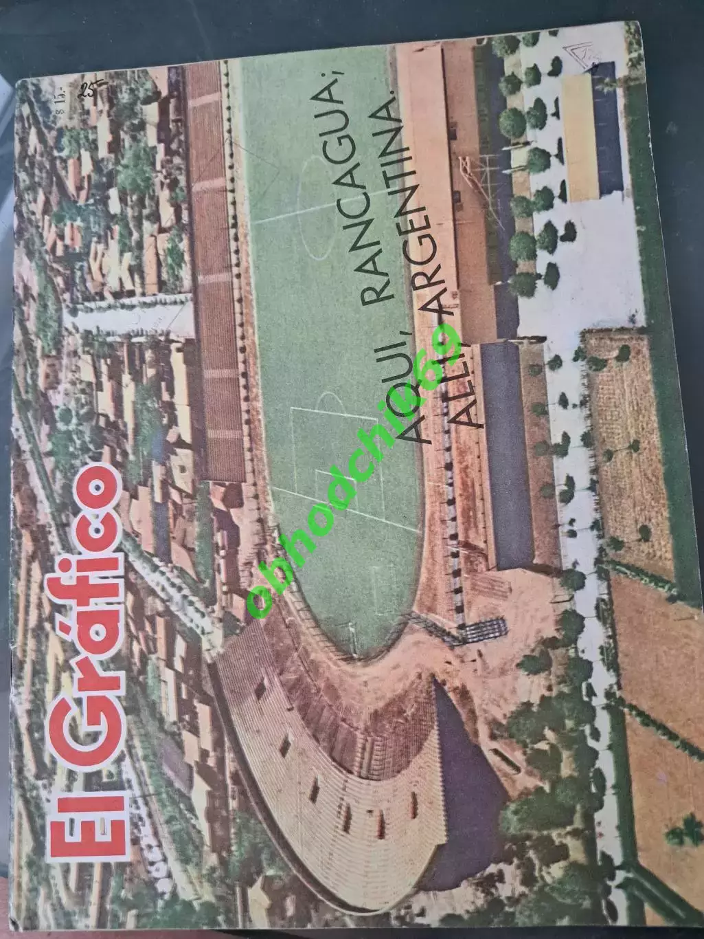 Журнал El Grafico Аргентина N2225 Май 1962