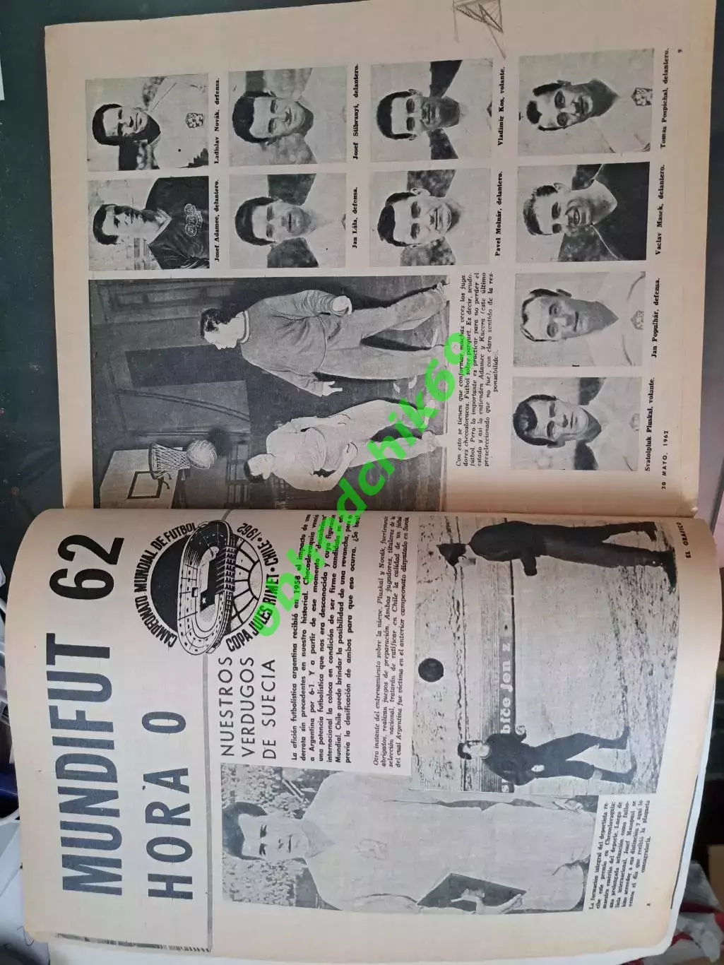 Журнал El Grafico Аргентина N2225 Май 1962 2