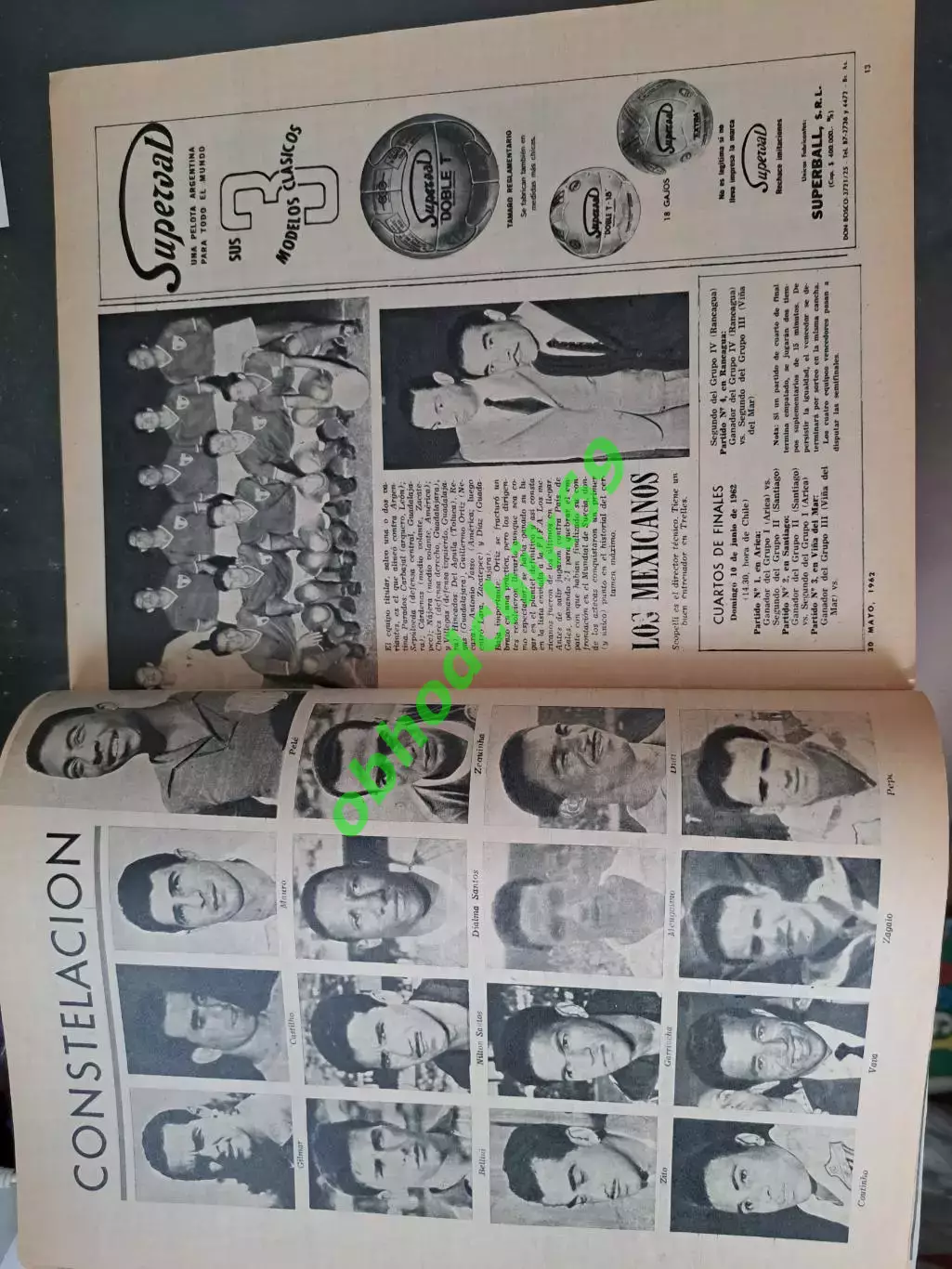 Журнал El Grafico Аргентина N2225 Май 1962 3