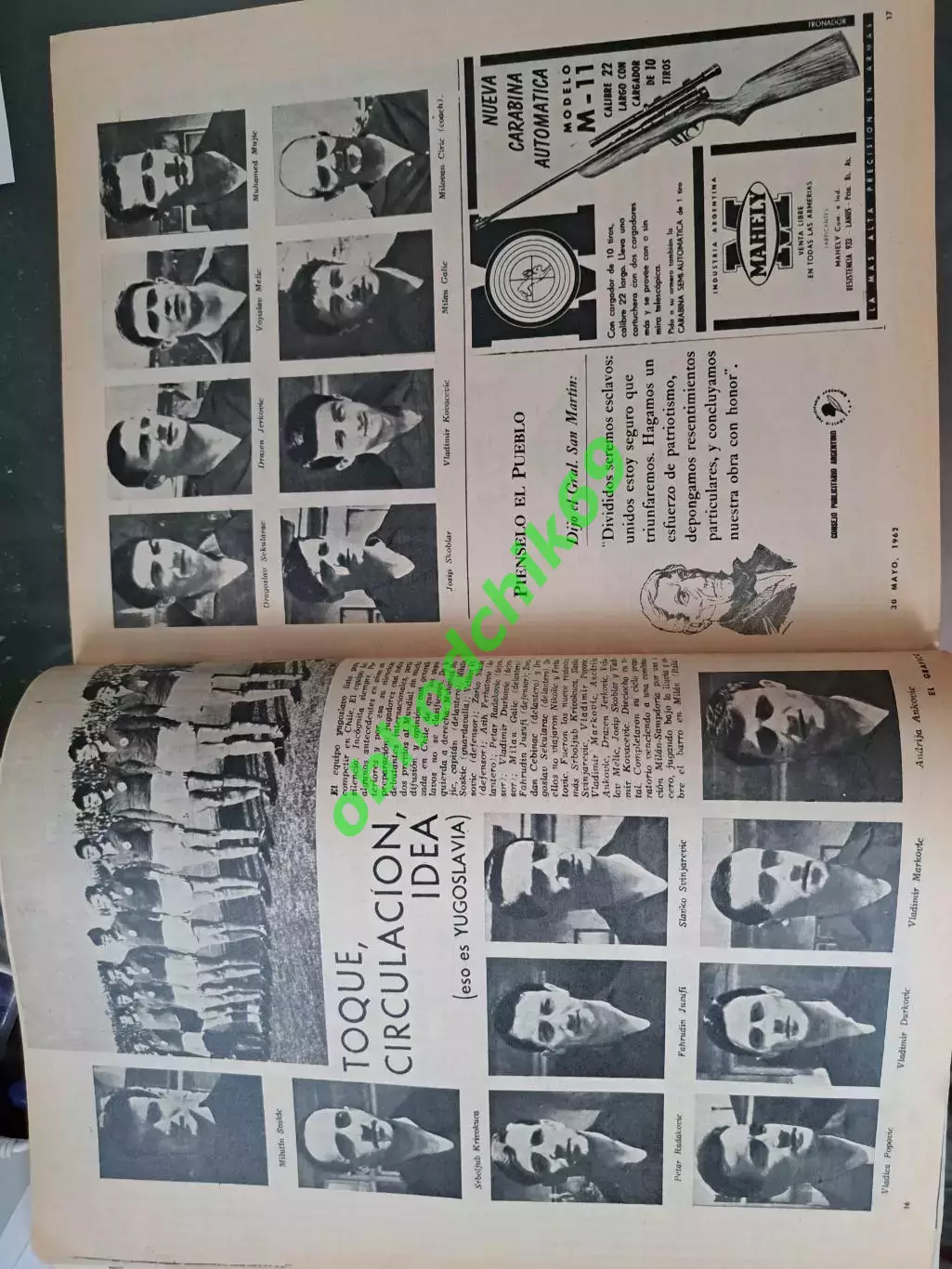 Журнал El Grafico Аргентина N2225 Май 1962 4