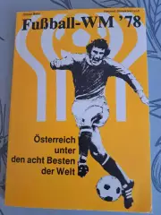Футбол ЧМ 1978 Австрия среди восьми лучших / Osterreich unter den acht Besten