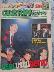 Журнал Guerin Sportivo 1988 Италия (Милан КЧ) + представление команд к ЧЕ
