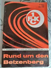 Клубный Журнал ФК Кайзерслаутерн март 1984