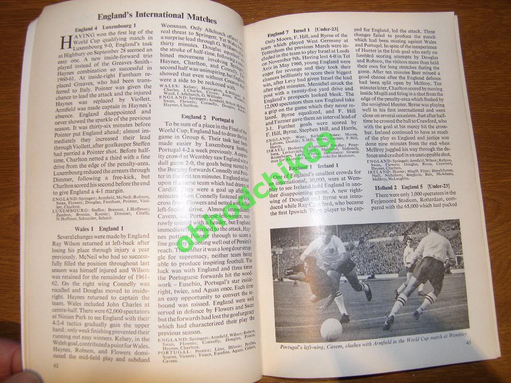 Ежегодник Английской Лиги /Britain Football Association Yearbook 1962-63 3
