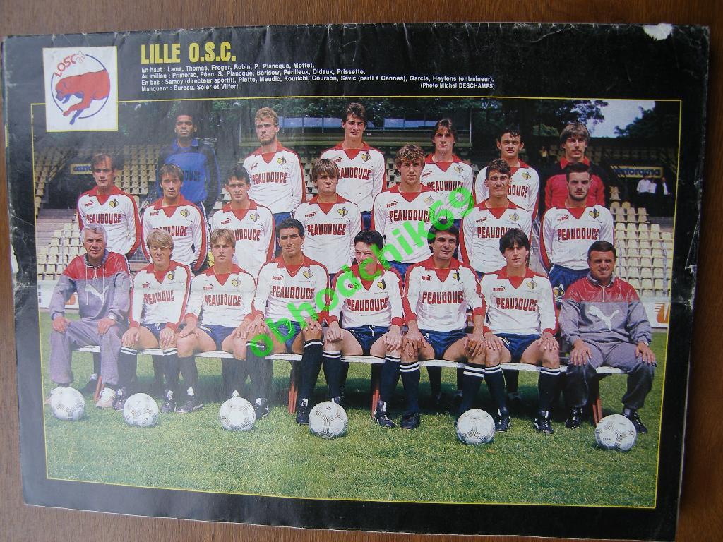 France Football #2.080 18-02-1986 (постер Lille O.S.C.) 2