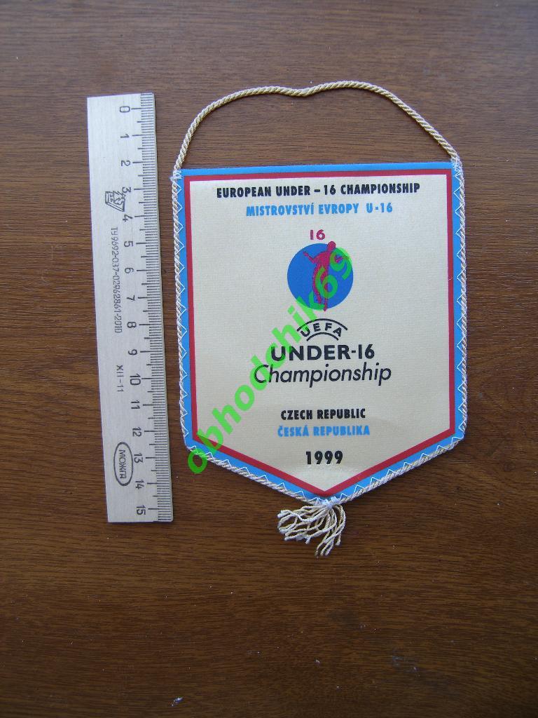 Вымпел_ Чемпионат Европы 1999 U-16 Чехия