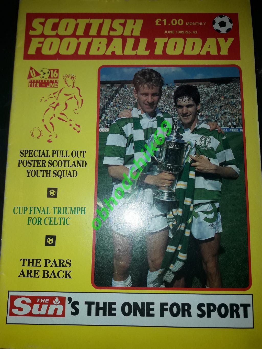 Журнал_Scottish Football Today_июнь 1989