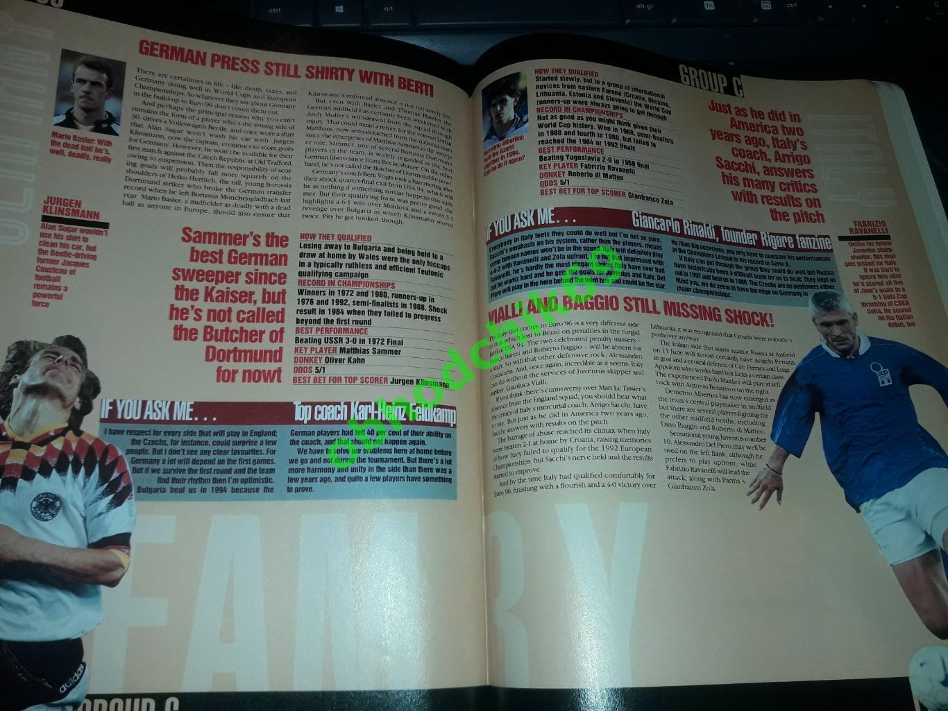 Журнал FourFourTwo_ 1996 к Euro 1996 5