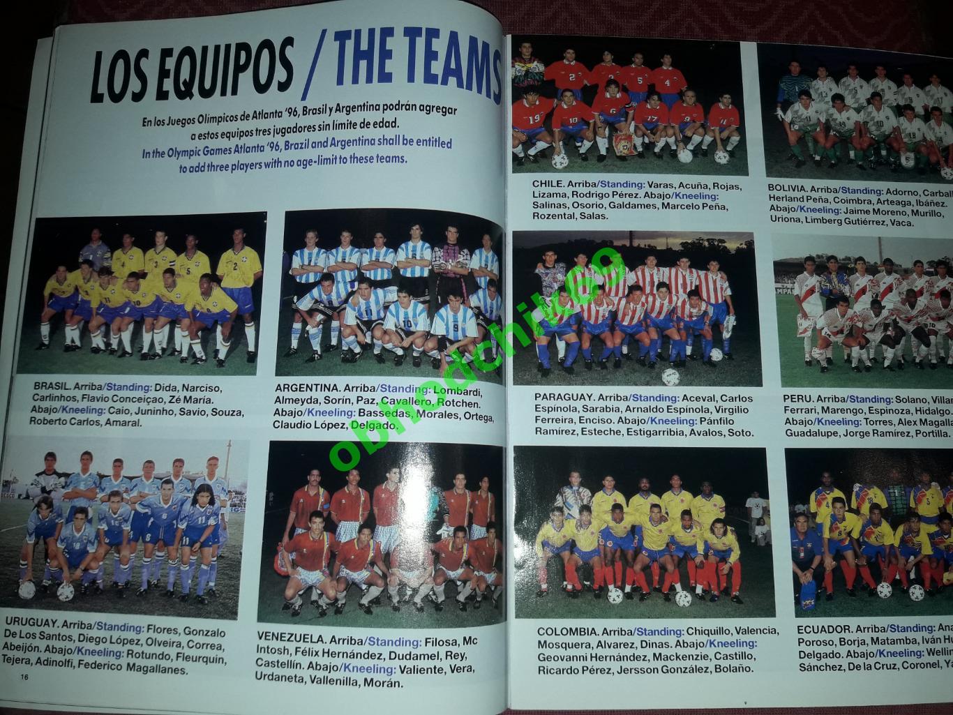Журнал Южноамериканской конфедерации футбола N44_1996 (чемпионы стран Ю Америки) 3
