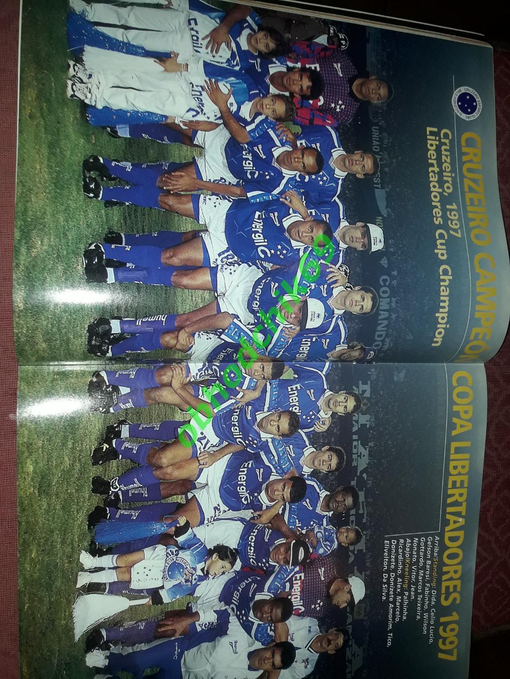 Журнал Южноамериканской конфедерации футбола N50_1998 (постер Крузейро ) 2