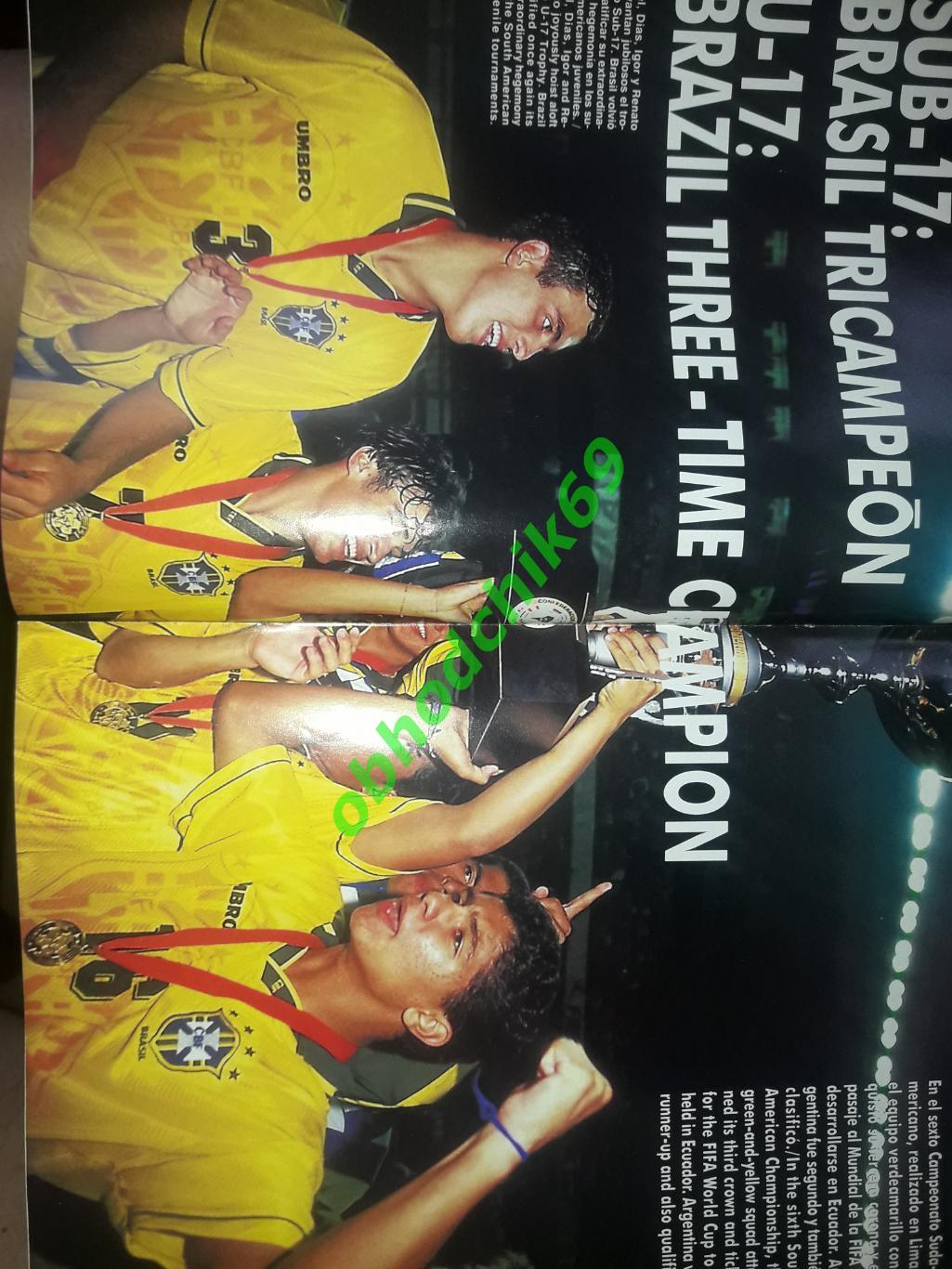 Журнал Южноамериканской конфедерации футбола N40 1995 4