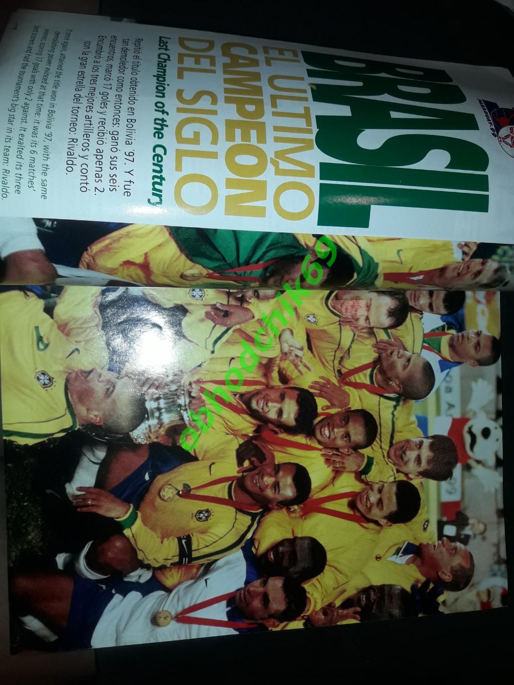 Журнал Южноамериканской конфедерации футбола N60 1999 2