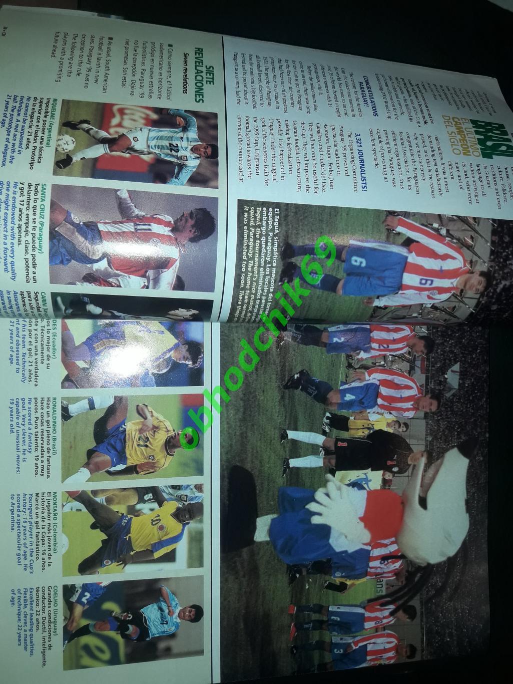 Журнал Южноамериканской конфедерации футбола N60 1999 3