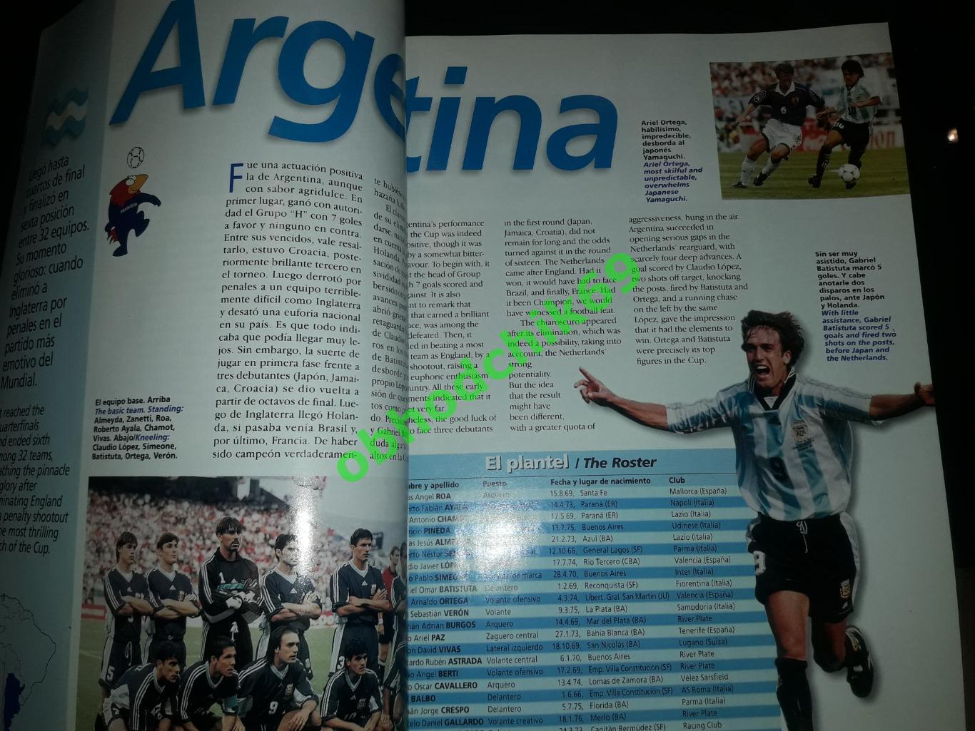 Журнал Южноамериканской конфедерации футбола N54 1998 2