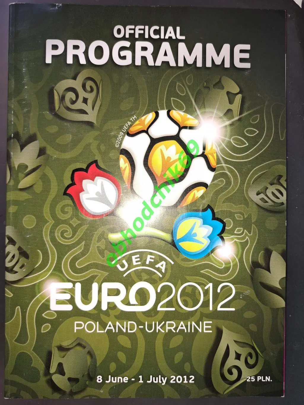 Польша - Украина 08 06- 01 07 2012 Чемпионат Европы ( на англ)