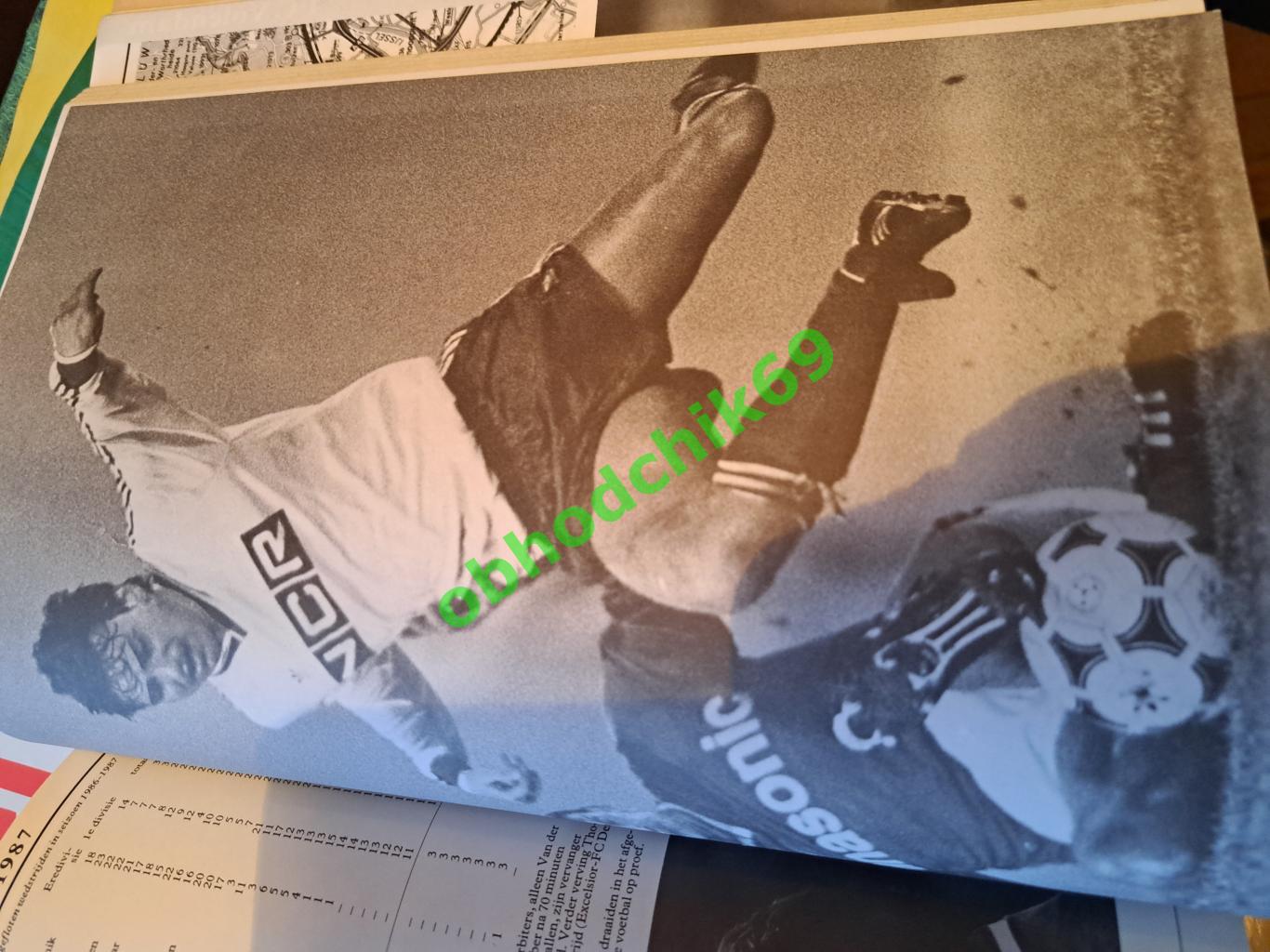 Футбол ежегодник Нидерланды Voetball 1987 3